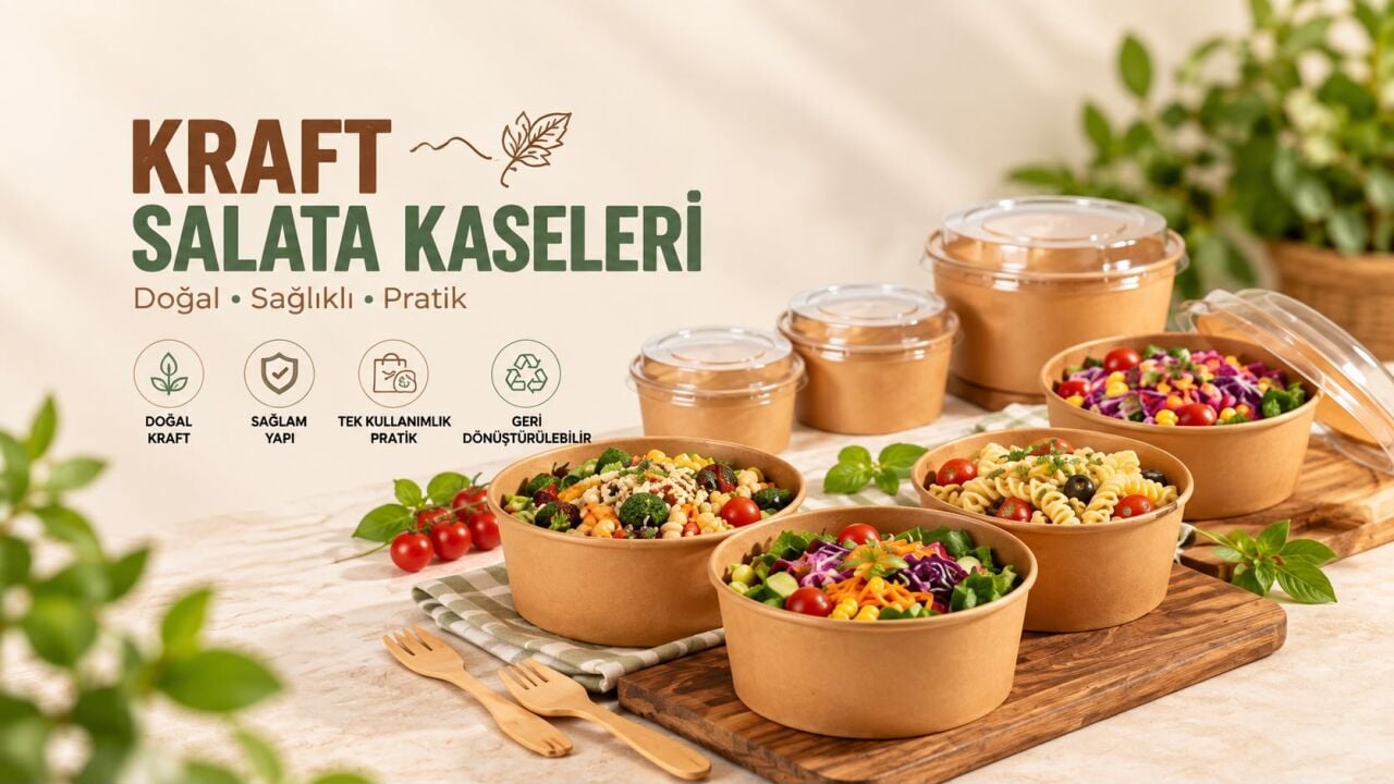 Kraft Salata Kaseleri: Pratik ve Şık Sunumlar