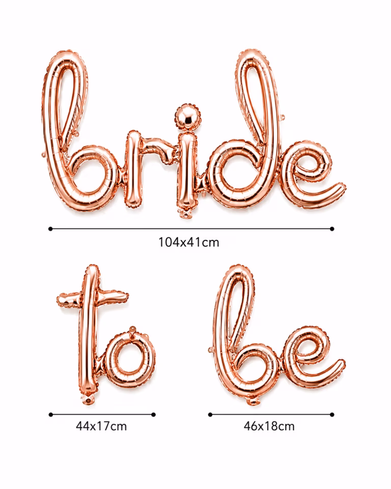Bride To Be imza Folyo Balon