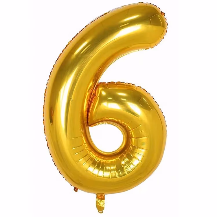 Gold 6 Folyo Balon