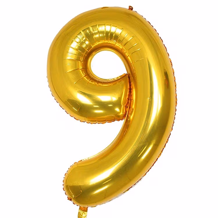 Gold 9 Folyo Balon