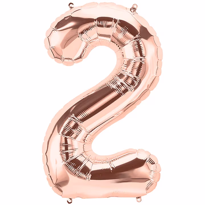 Rose Gold 2 Folyo Balon
