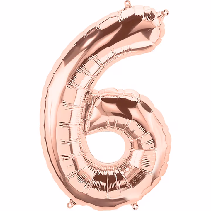 Rose Gold 6 Folyo Balon
