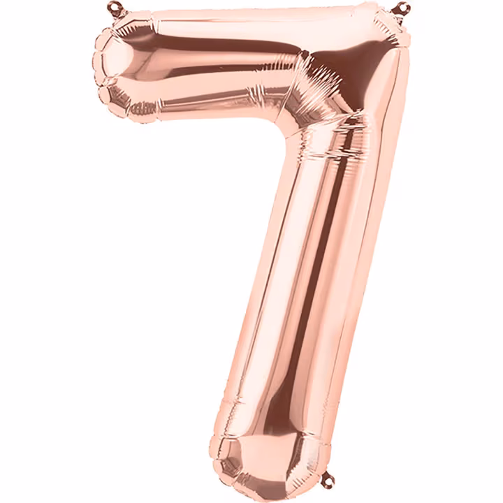 Rose Gold 7 Folyo Balon