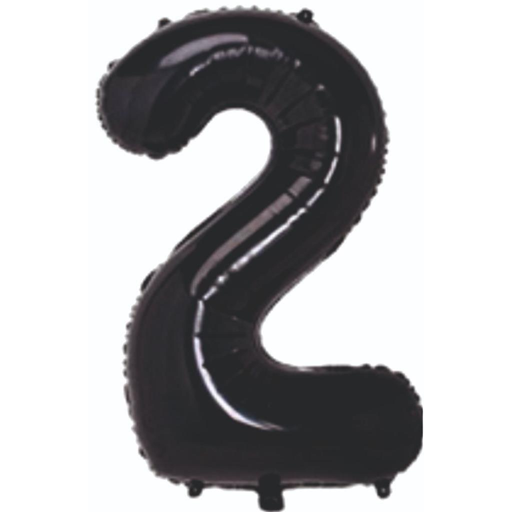 Siyah 2 Folyo Balon