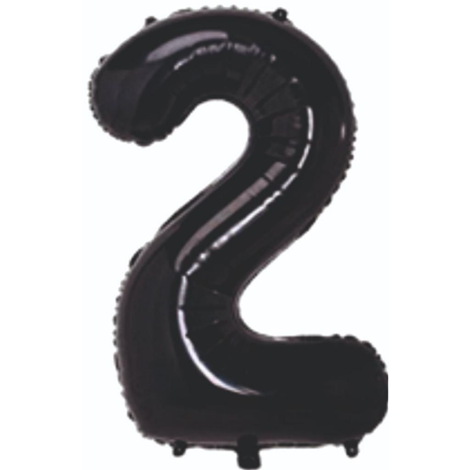 Siyah 2 Folyo Balon