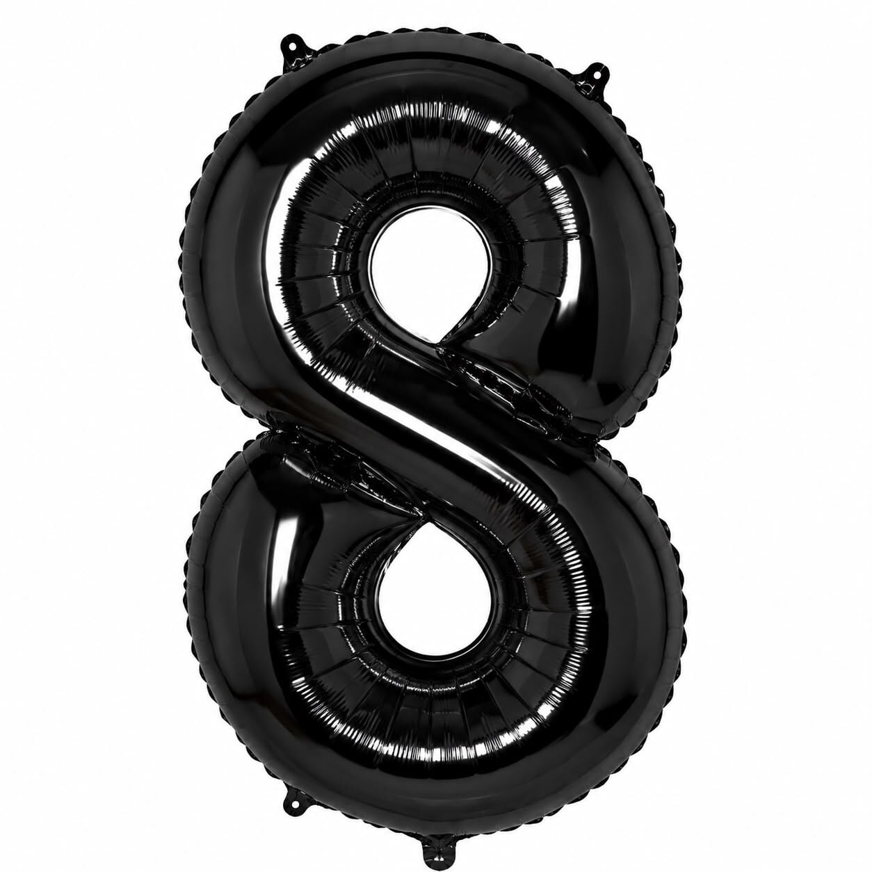 Siyah 8 Folyo Balon