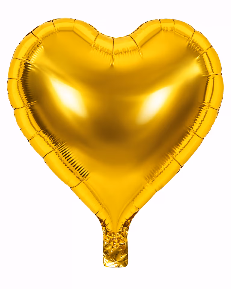 Gold Kalp Folyo Balon 18''