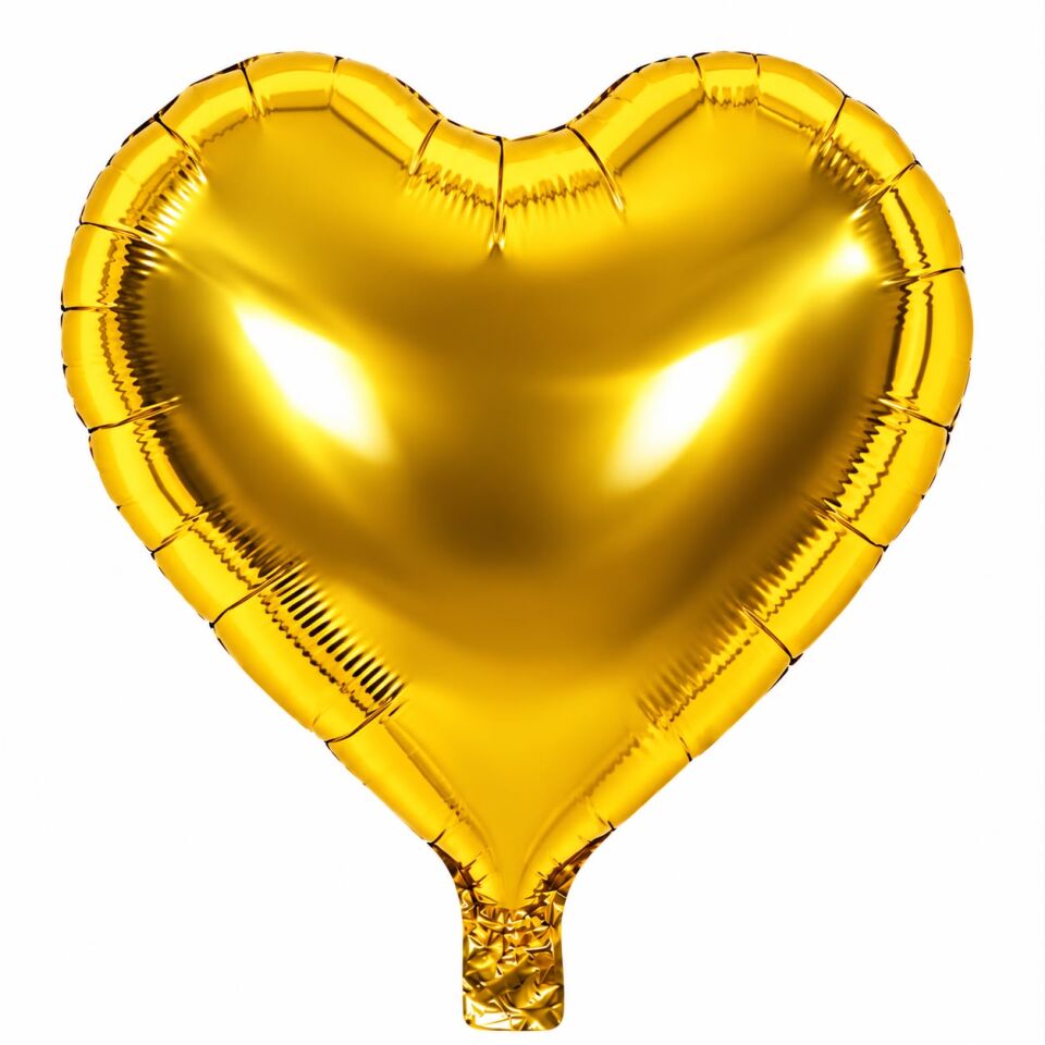 Gold Kalp Folyo Balon 18''