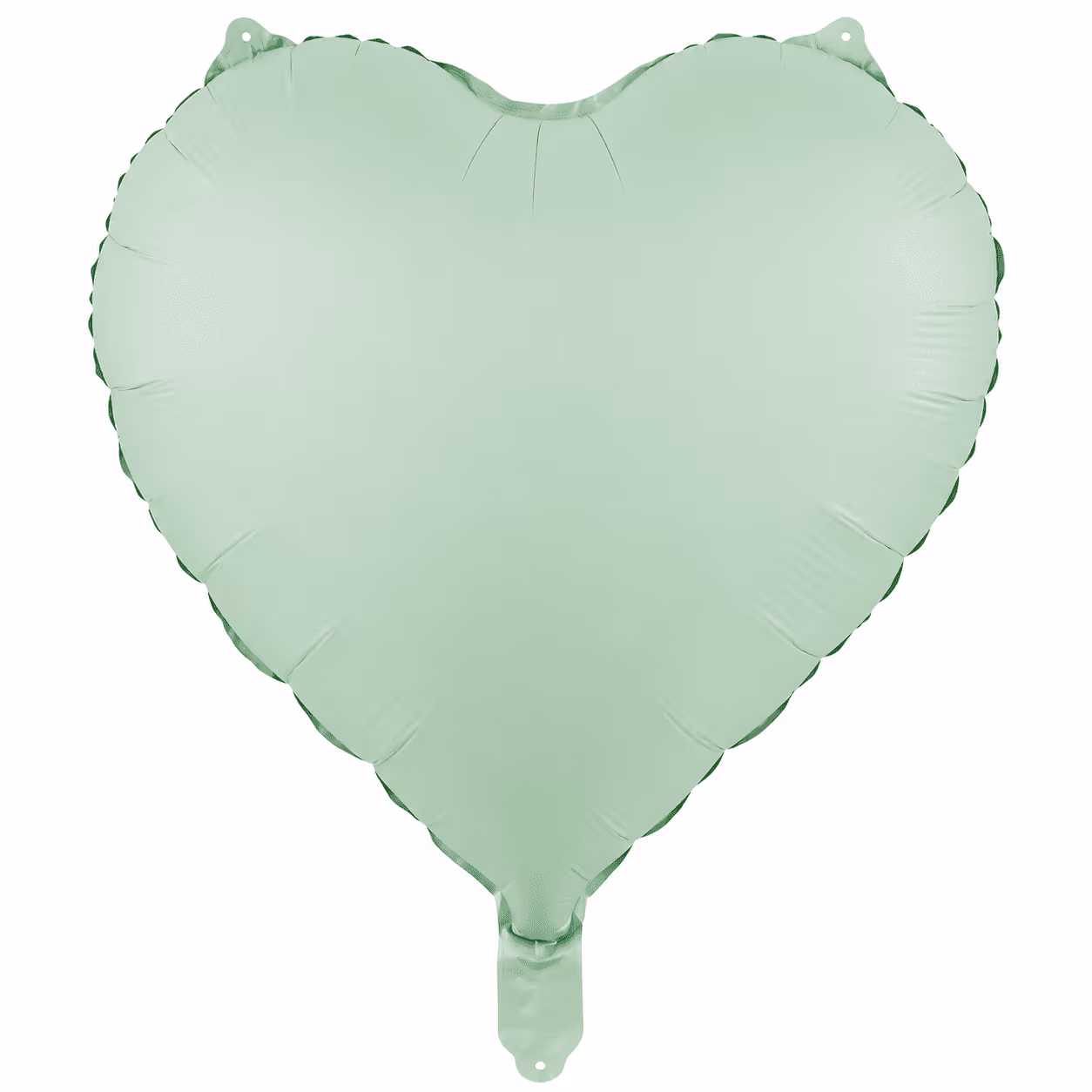 Retro Yeşil Kalp Folyo Balon 18''