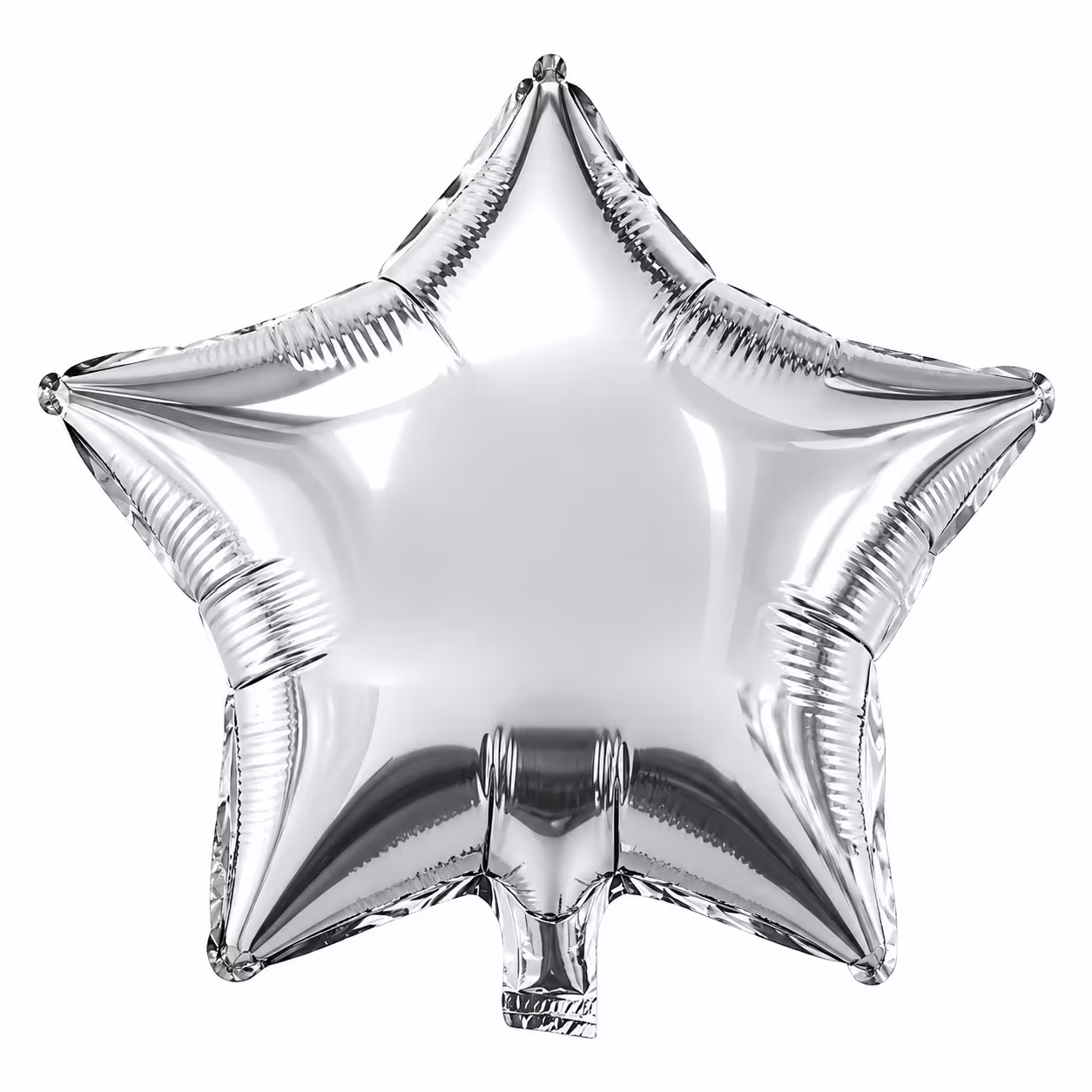 Gümüş Yıldız Folyo Balon 18''