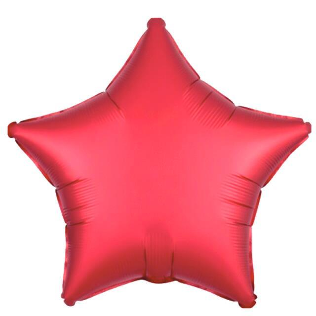 Kırmızı Yıldız Folyo Balon 18''