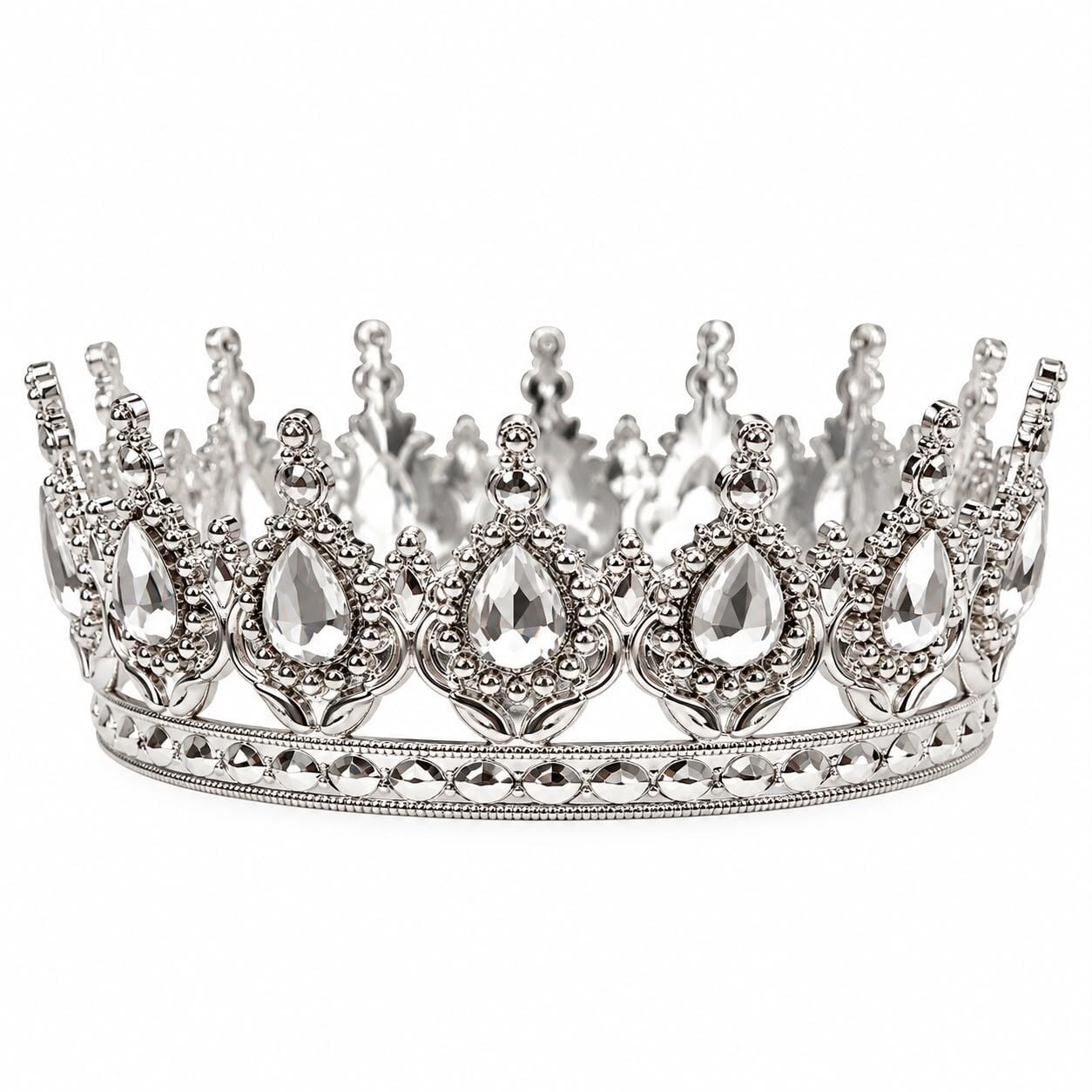 Mika Pasta Üstü Taç Gümüş