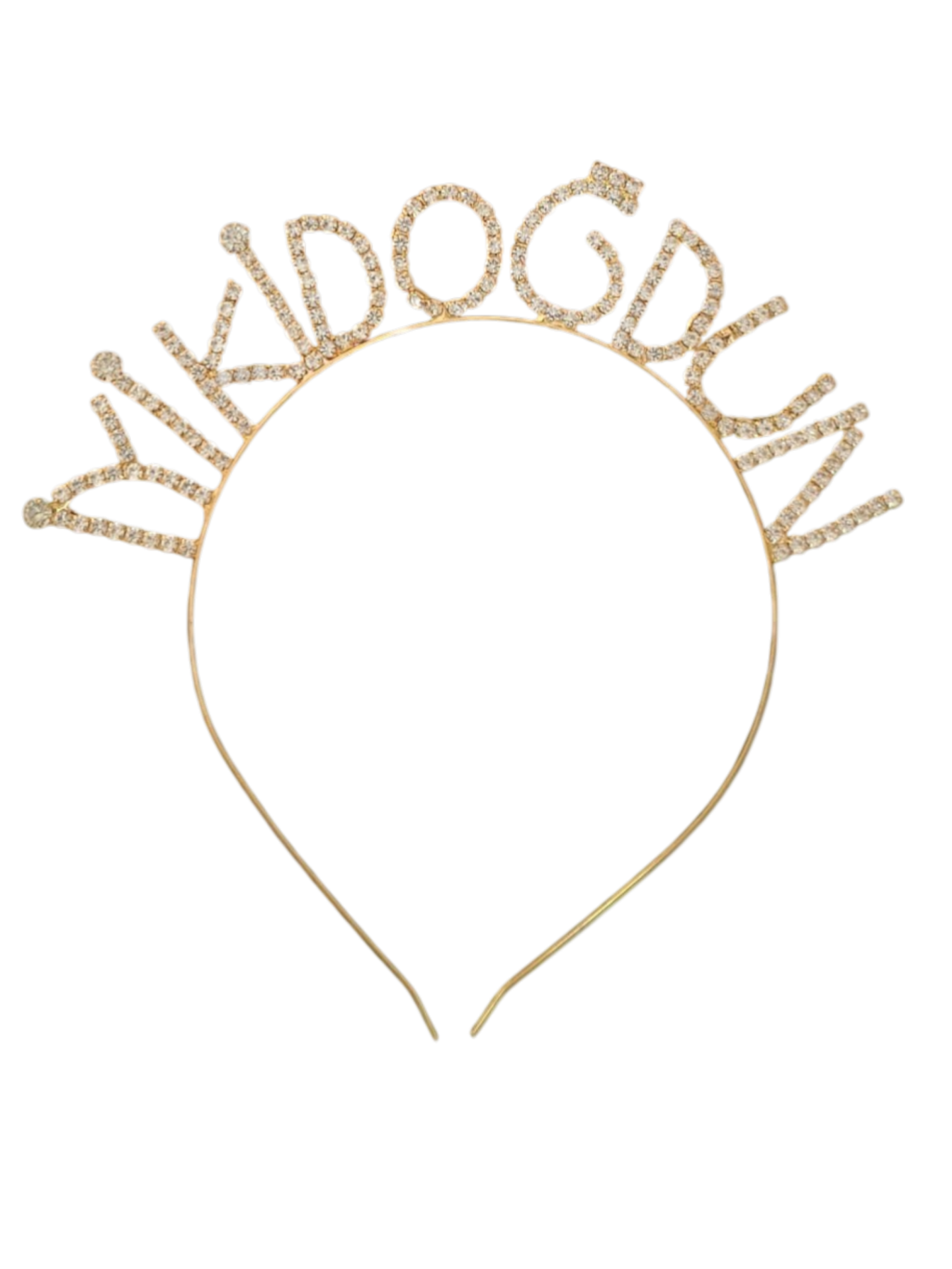 İyi Ki Doğdun Taşlı Taç Gold