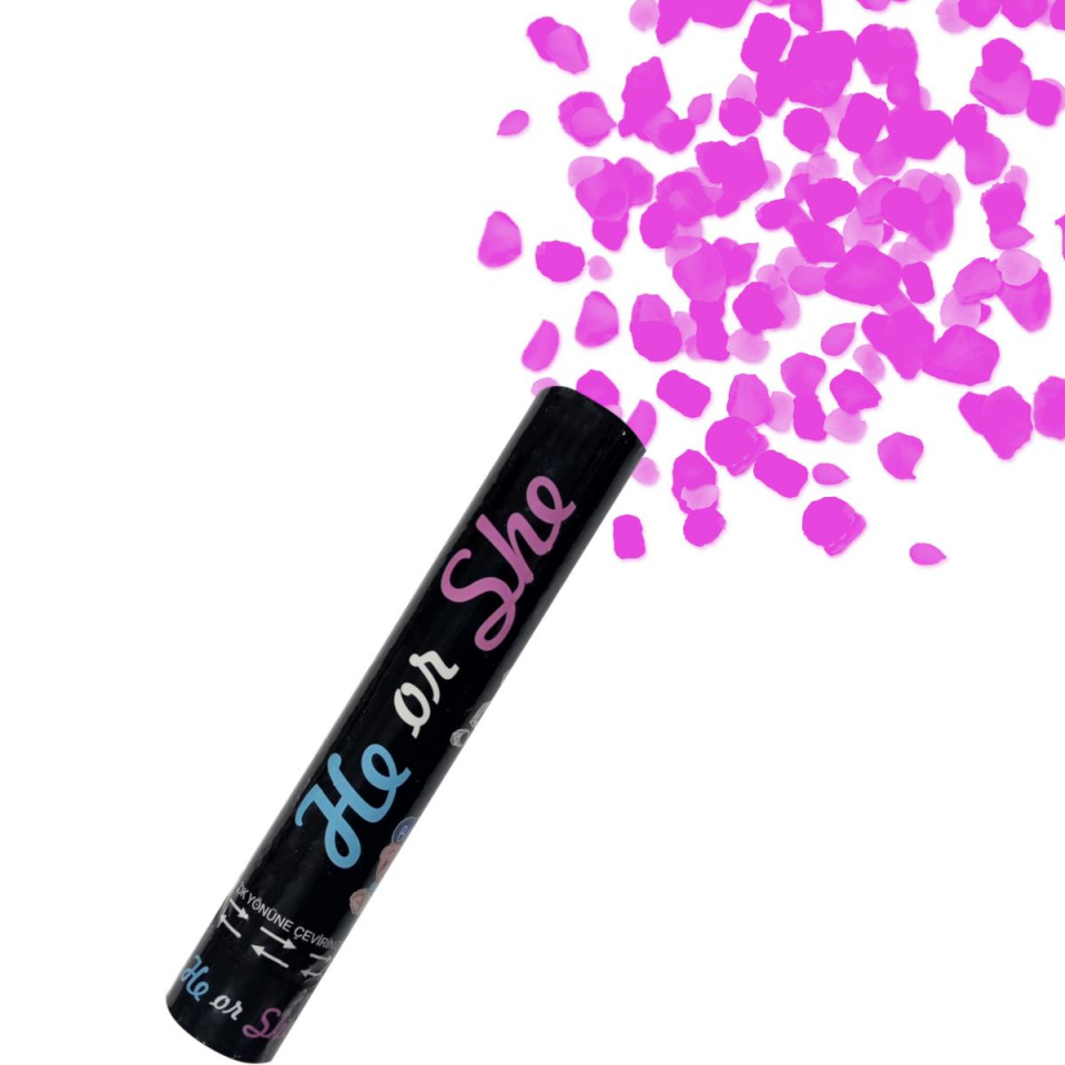 Cinsiyet Konfeti Pembe