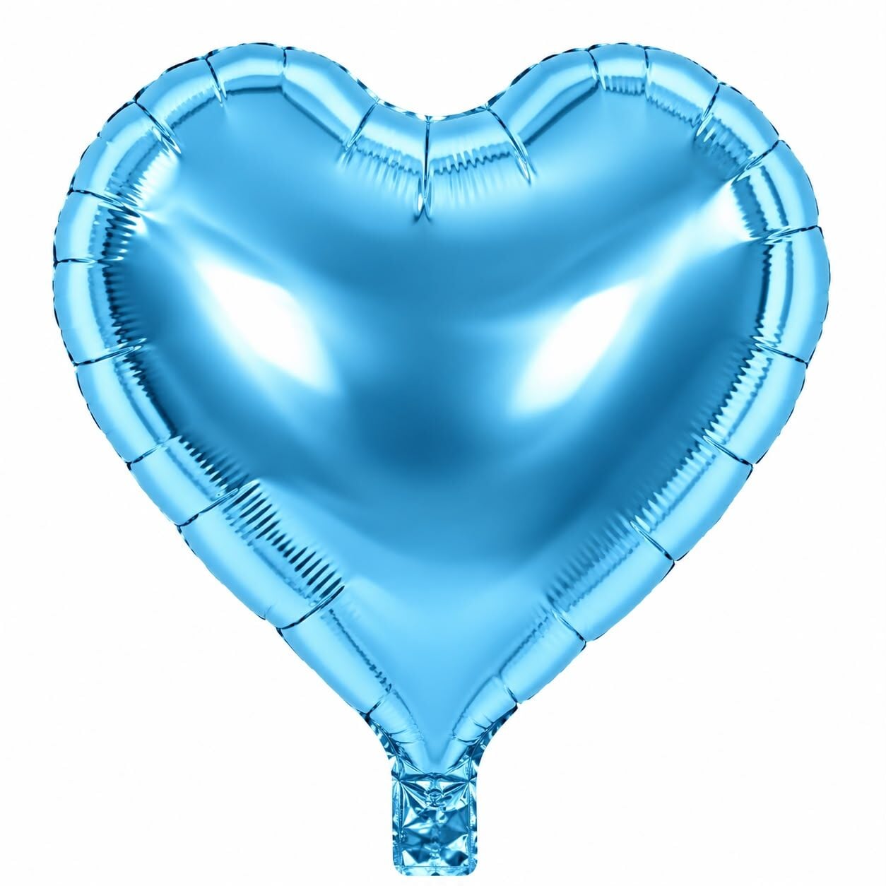 Mavi Kalp Folyo Balon 18''