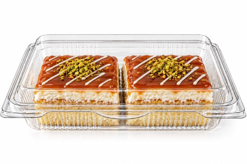 Baklava Kabı 375 gr Sızdırmaz Kase 50 Adet