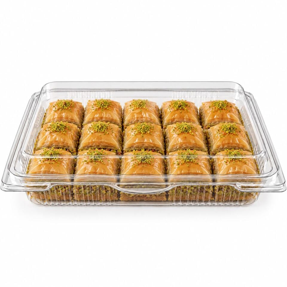Baklava Kabı 375 gr Sızdırmaz Kase 50 Adet
