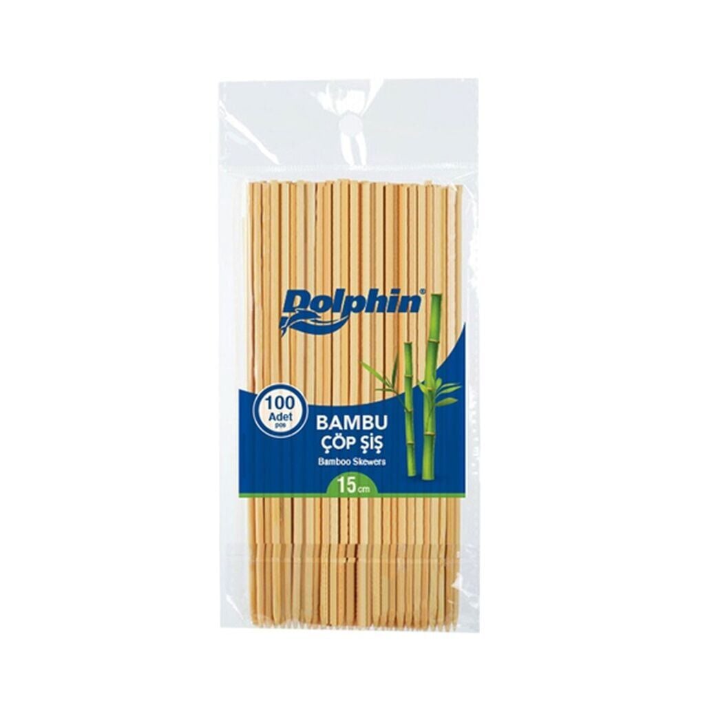 15 cm Bambu Çöp Şiş 100 Adet