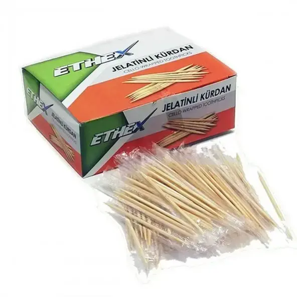 Bambu Jelatinli Kürdan 500 Adet