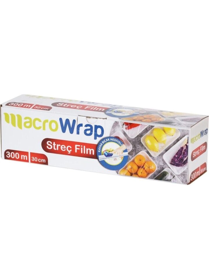 Makro Wrap Kutulu Streç Film 30X300 Mt