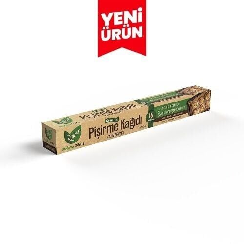 KESİLMİŞ PİŞİRME KAĞIDI KAHVERENGİ 16 YAPRAK