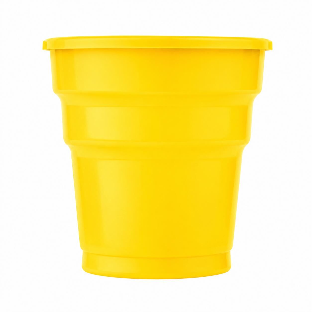 Plastik Meşrubat Bardağı Sarı 25 Adet