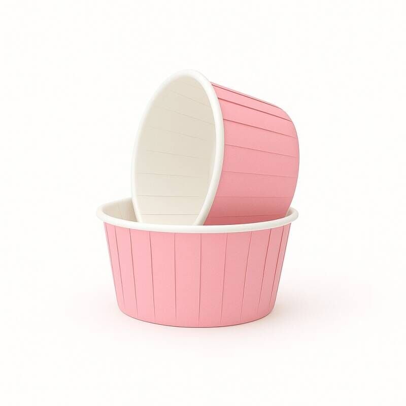 Muffin Kek Kapsülü Pembe 50 Adet