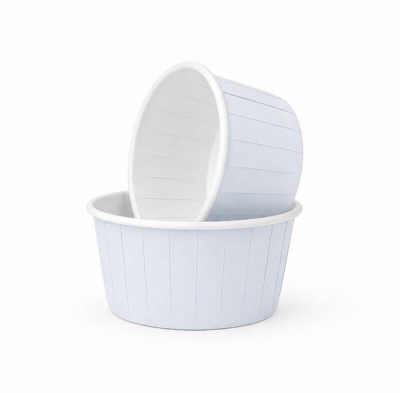 Muffin Kek Kapsülü Açık Mavi 50 Adet