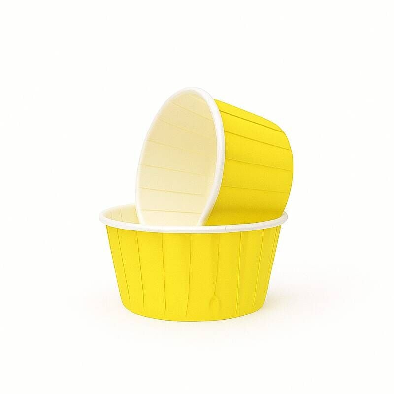 Muffin Kek Kapsülü Sarı 50 Adet