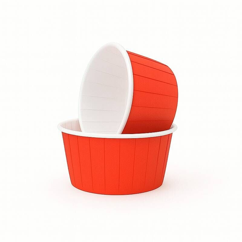 Muffin Kek Kapsülü Kırmızı 50 Adet