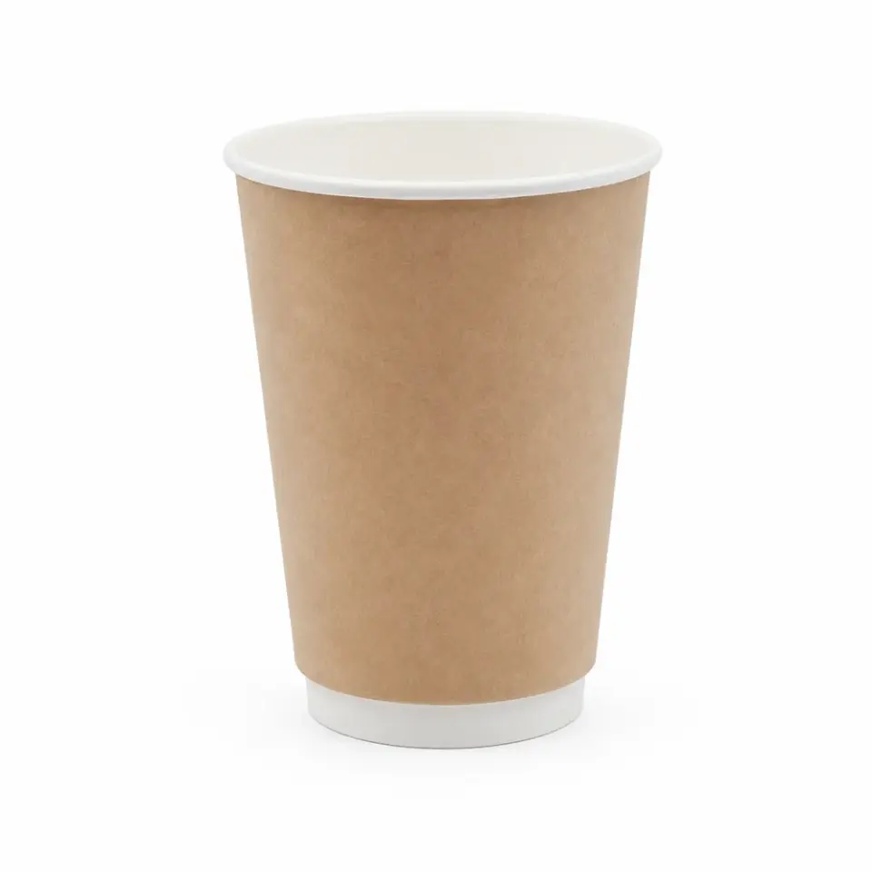 14oz Kraft Double Wall Karton Bardak