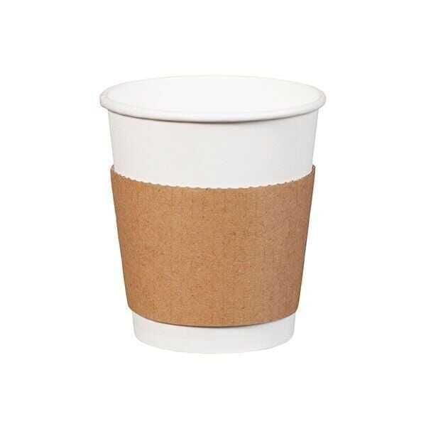 8oz - 9oz - 12oz Kraft Karton Bardak Kılıfı