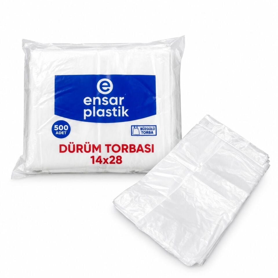 Dürüm Poşeti Hışır 14x28 500 Adet