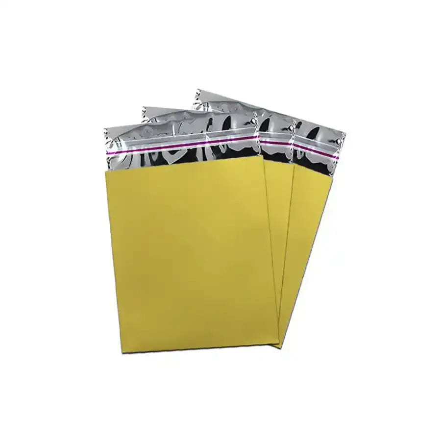 Altın Lüks Bantlı Metalize Poşet 20x25
