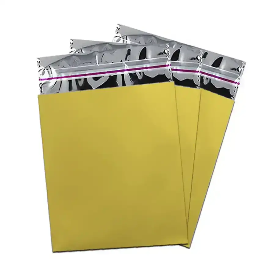 Altın Lüks Bantlı Metalize Poşet 40x60
