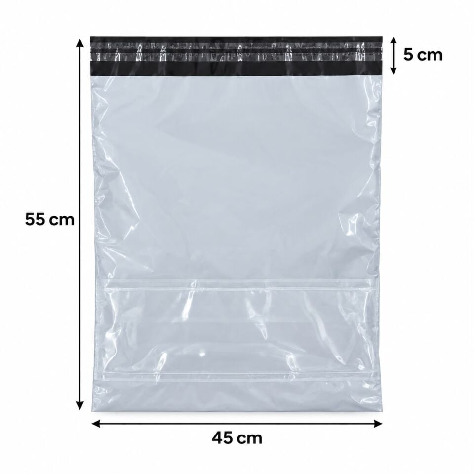 45x55 cm Cepli Kargo Poşeti 100 Adet
