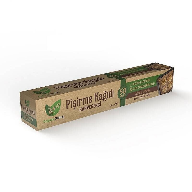 Kahverengi Pişirme Kağıdı 37 cm X 50 Metre