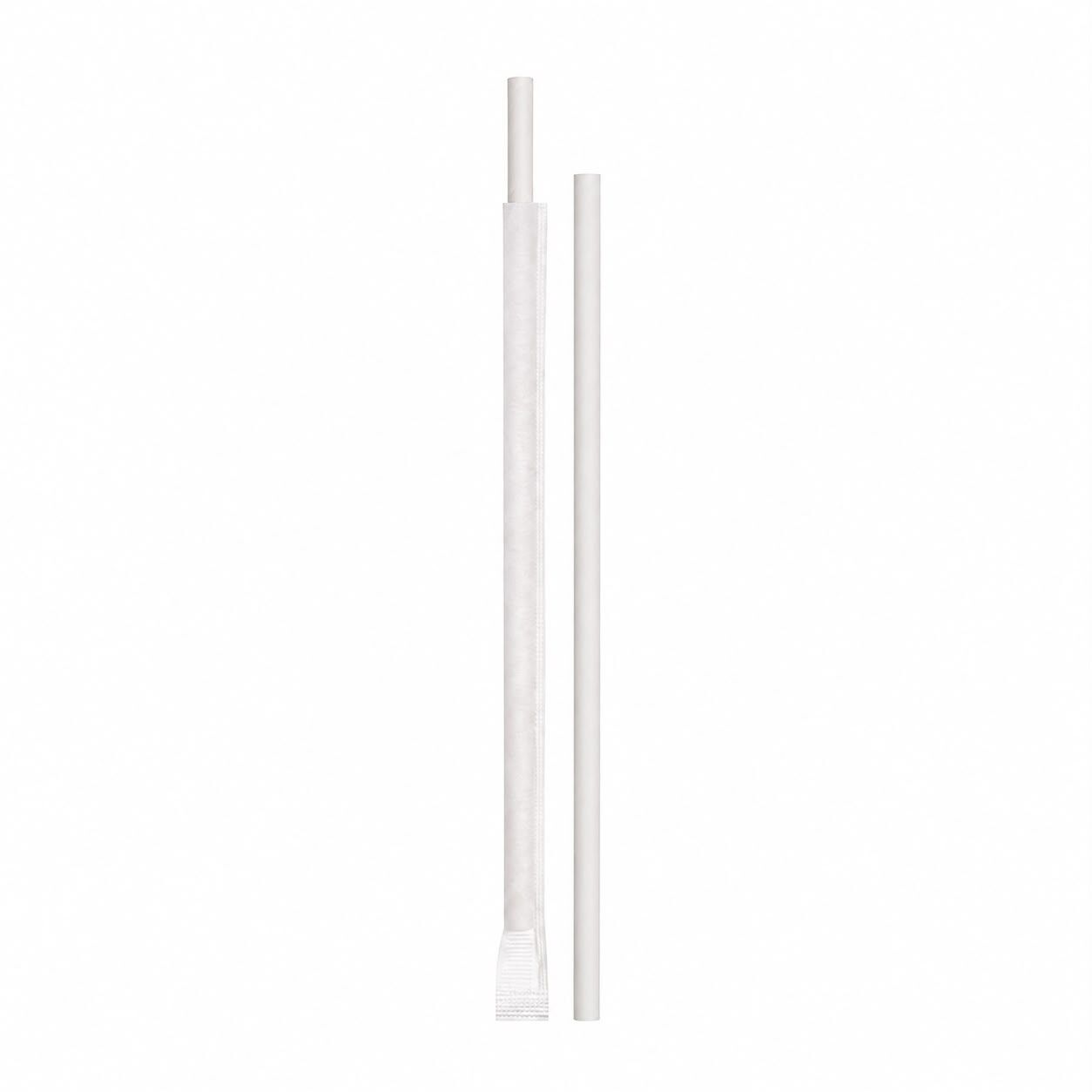 Kağıt Sargılı Kağıt Pipet 6 x 197 mm
