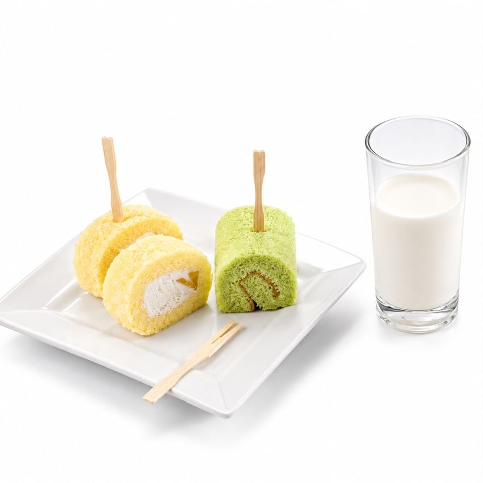 Bambu Cips Çatalı 9 cm 100 Adet