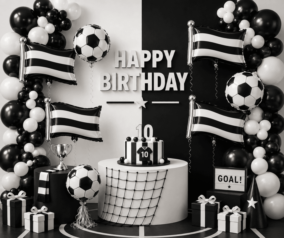Futbol Topu Folyo Balon
