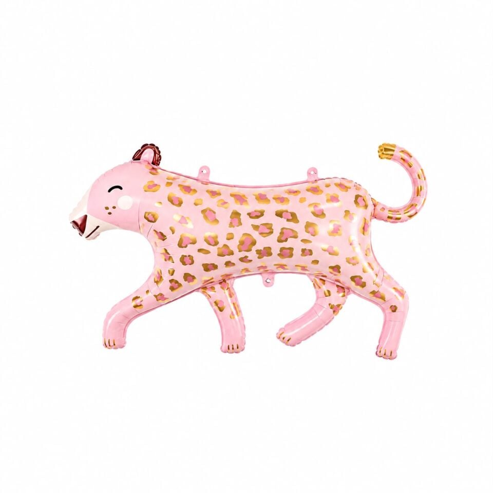 Pembe Panter Folyo Balon