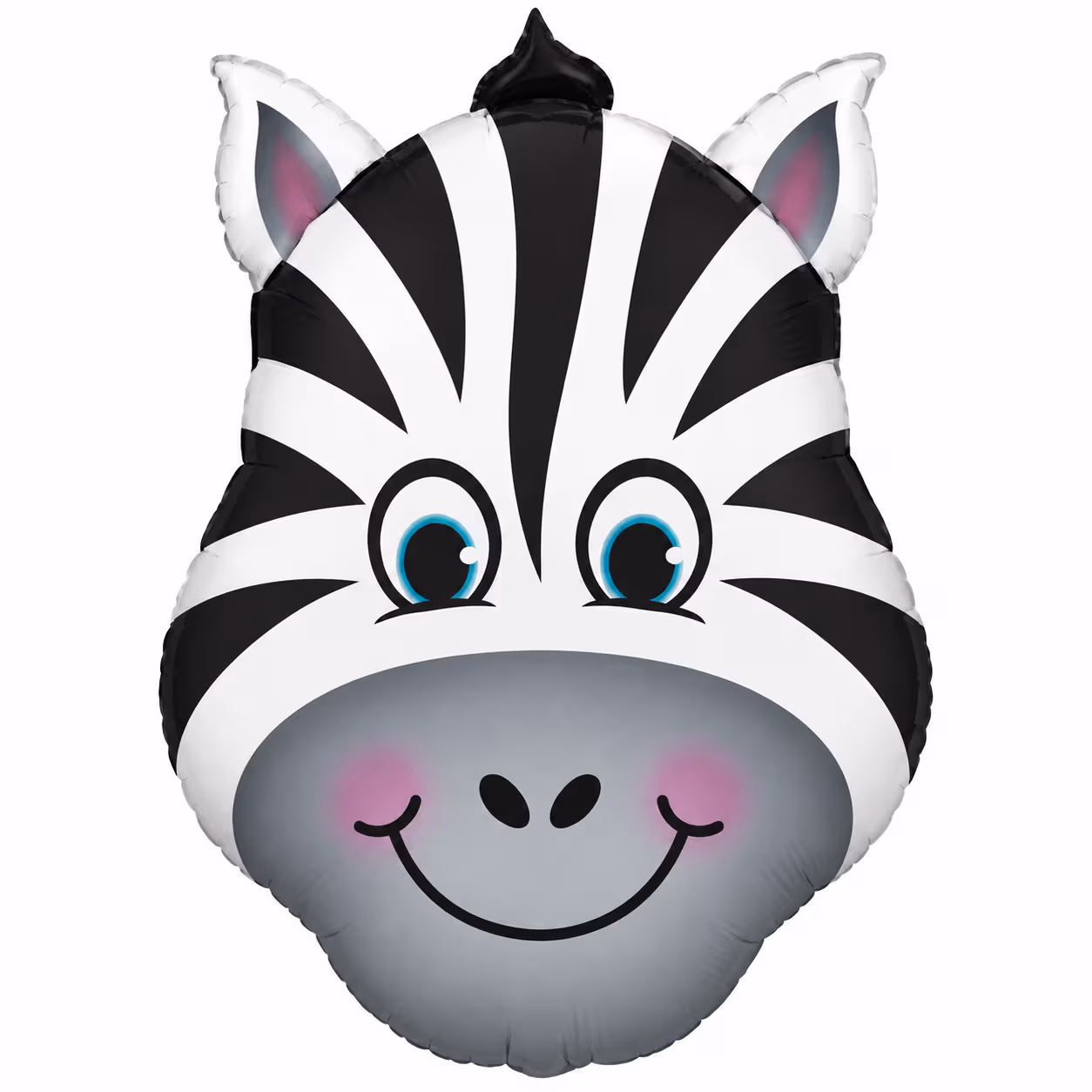 Zebra Kafa Folyo Balon