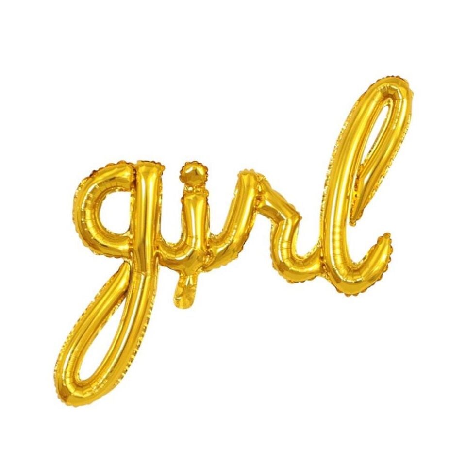 Girl Gold Folyo Balon