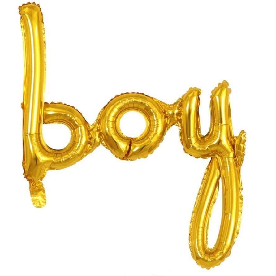 Boy Gold Folyo Balon