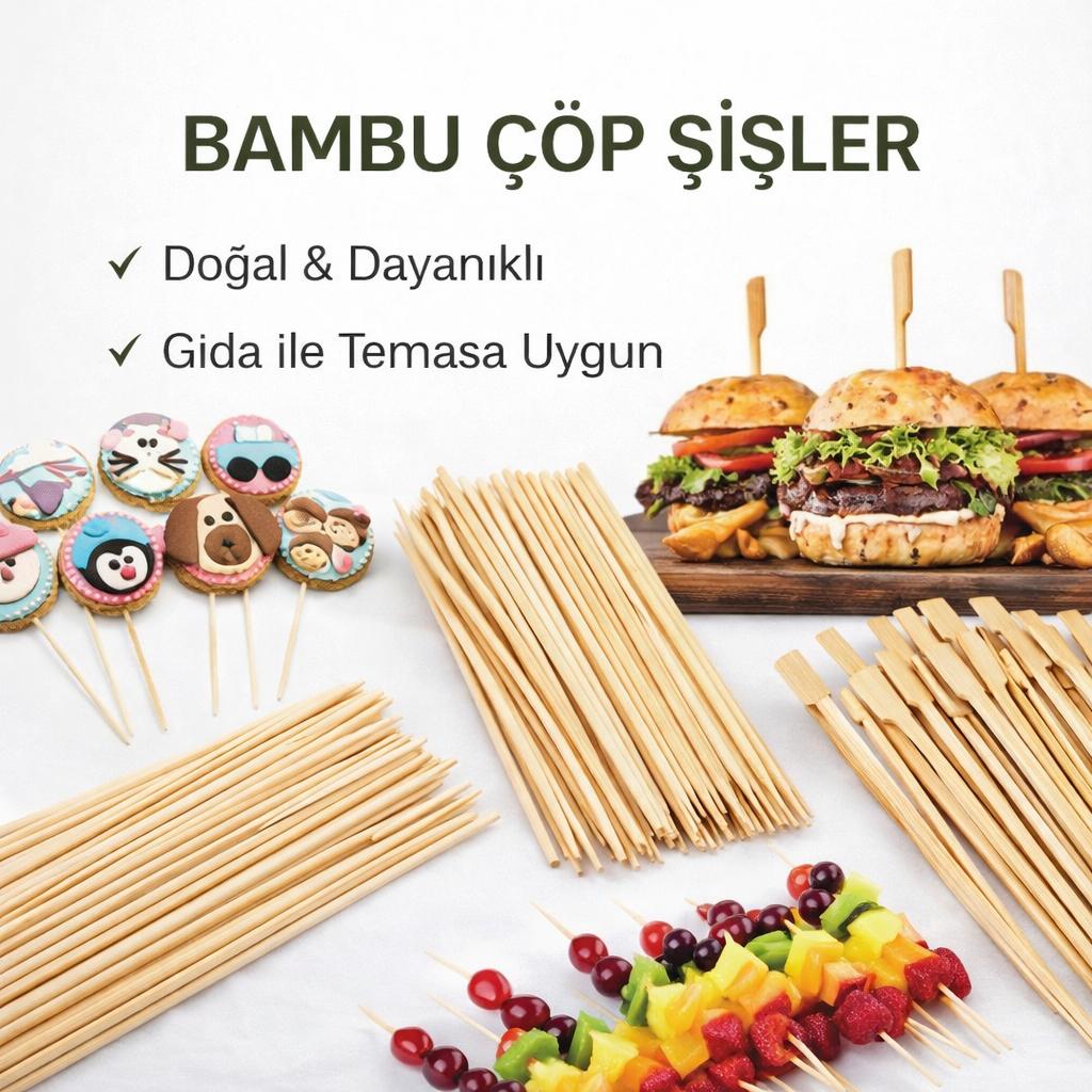 Bambu Çöp Şişler
